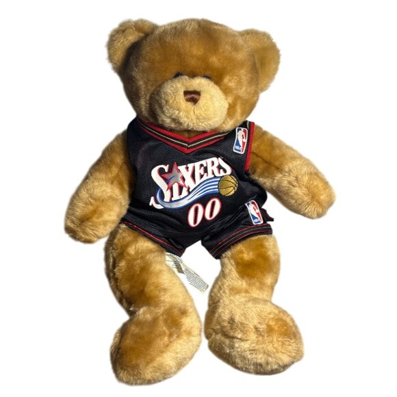 Build A Bear Workshop NBA Philadelphia 76ers Teddy Bear - Picture 1 of 9